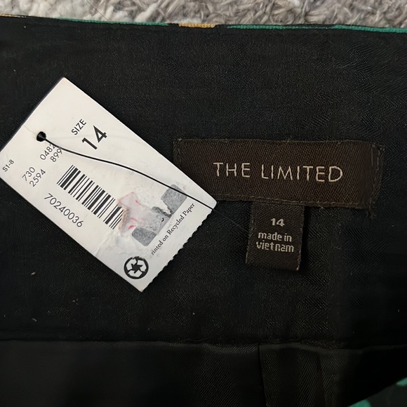 The Limited skirt, green pattern, size 14 NWT! - Picture 3 of 6